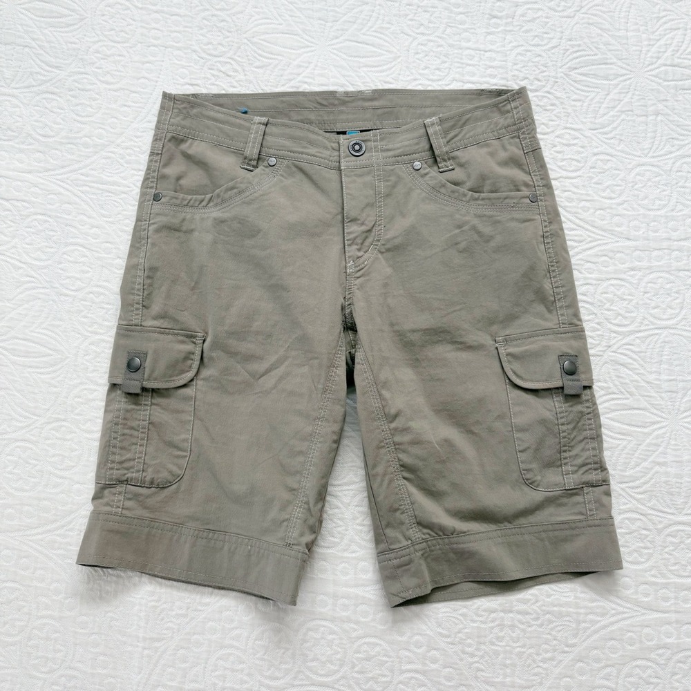Kuhl Women's Splash Cargo Shorts (11"‎ Inseam), Khaki